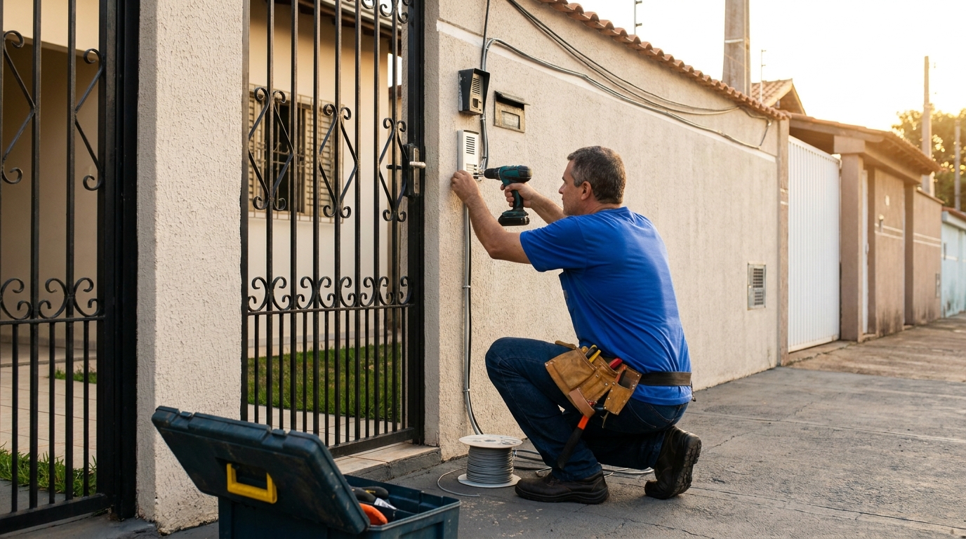 Instalacao de interfone em Americana‑SP
