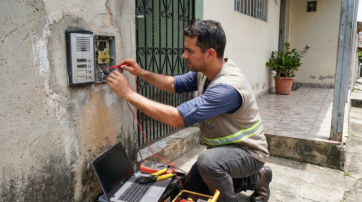 Reparo de interfone em Americana‑SP
